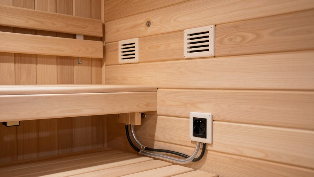 sauna wiring safety tips