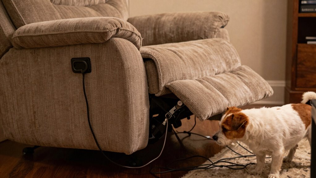 secure cords designate safe zones