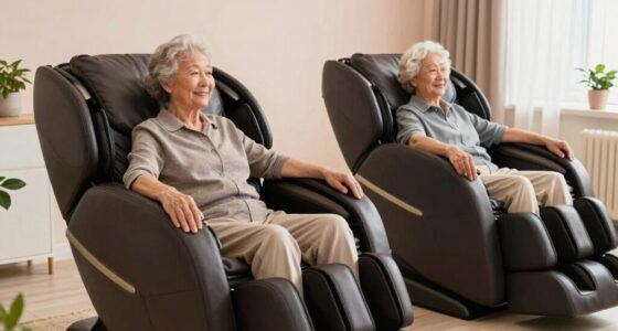 senior massage chair safety