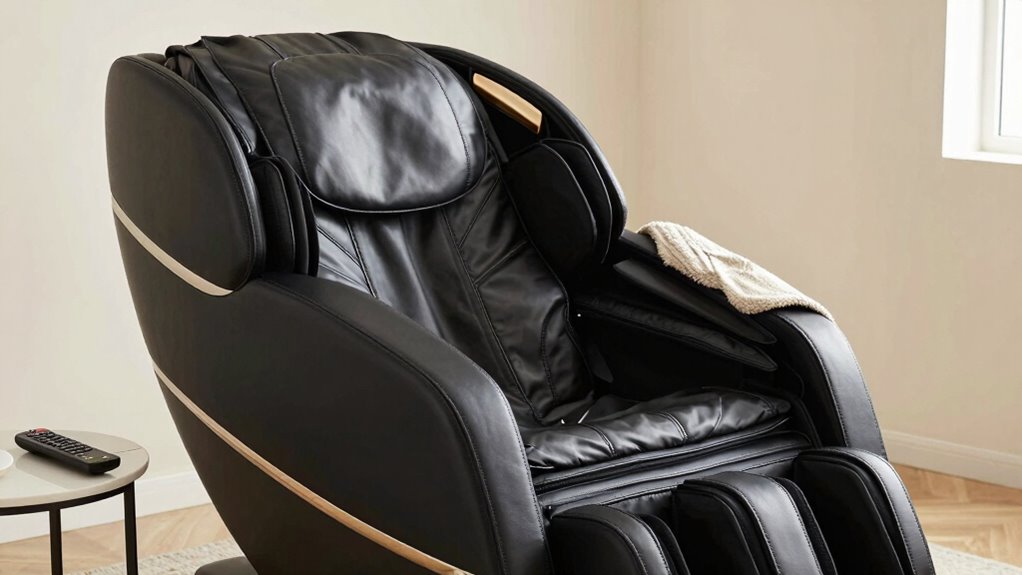 targeted heat massage features