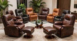 top 15 swivel recliner ottomans