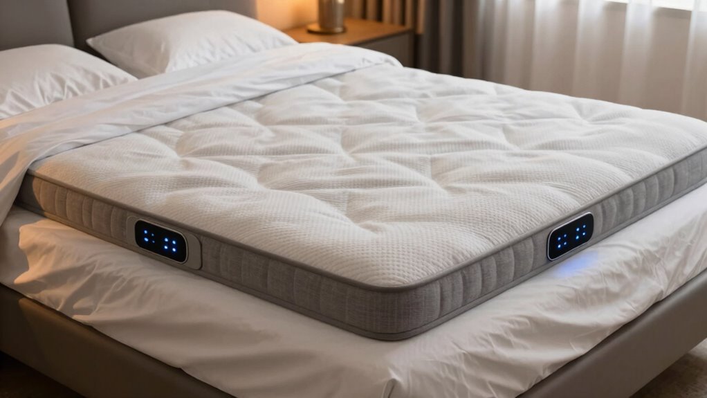 top dual control mattress pads