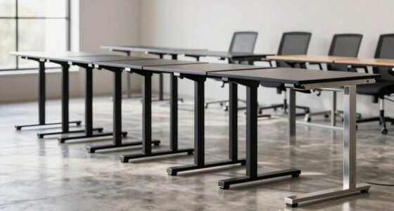 top heavy duty desk frames