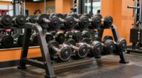 top heavy duty dumbbell racks