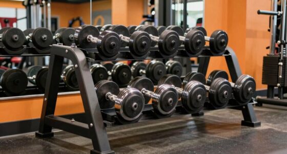 top heavy duty dumbbell racks
