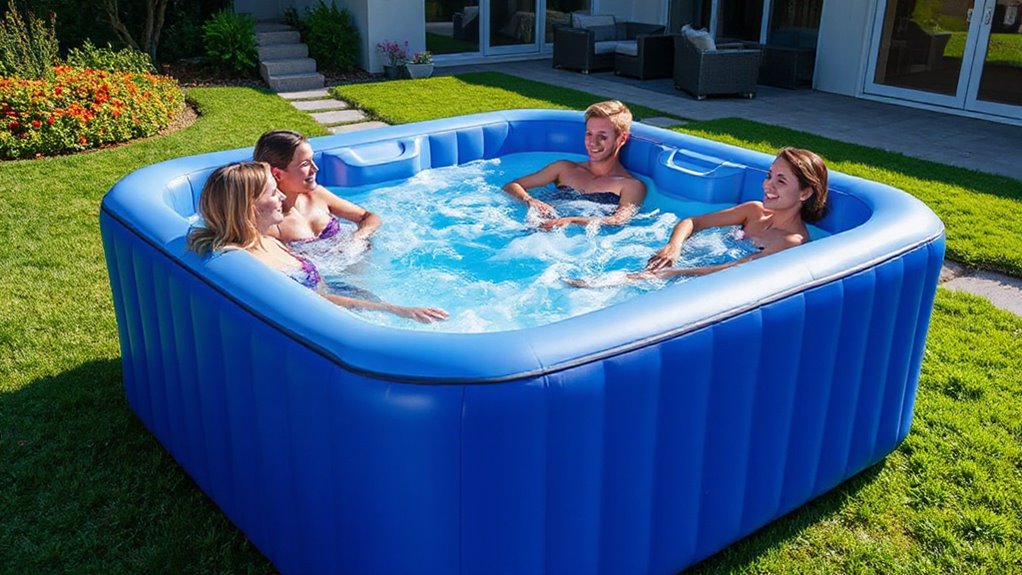 top inflatable hot tubs