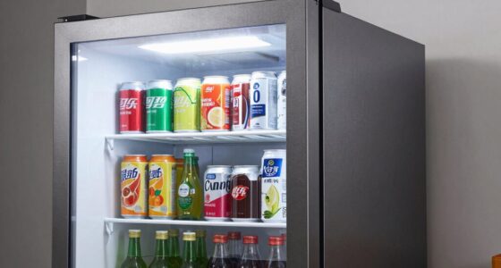 top large capacity mini fridges