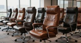 top leather ergonomic office chairs