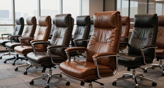 top leather ergonomic office chairs