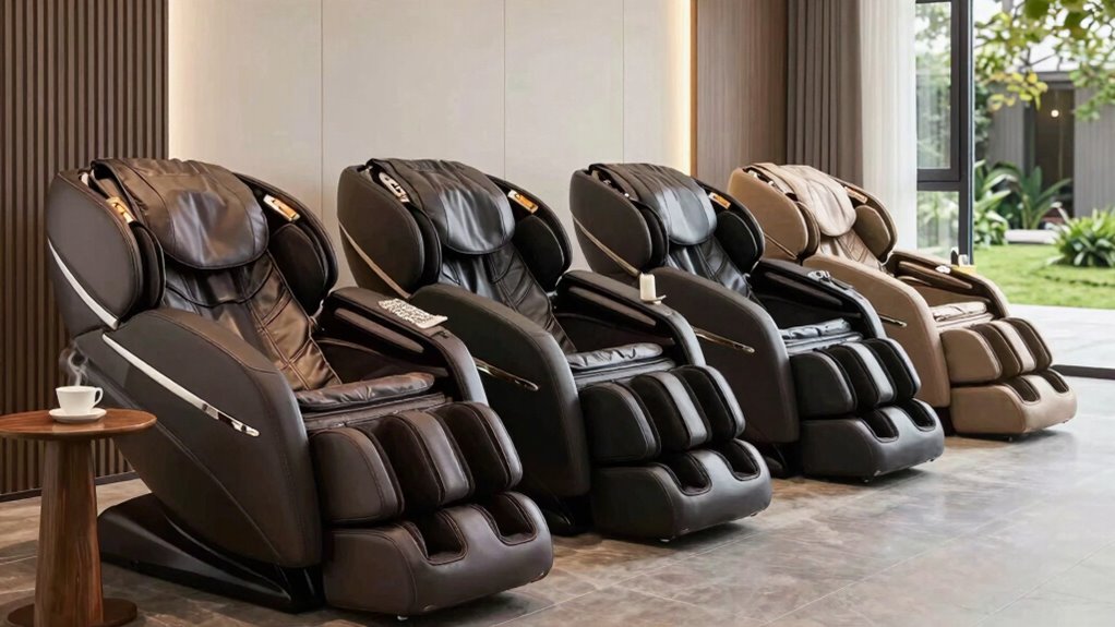 top massage chairs for tall legs