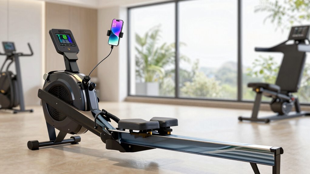 top phone connected rowers