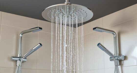 top rain shower systems