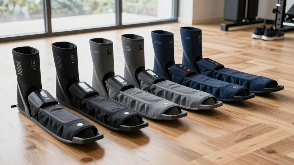 top running compression boot list