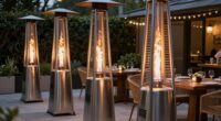 top tall propane heaters