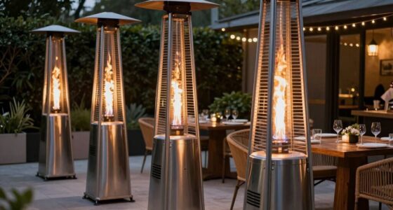 top tall propane heaters