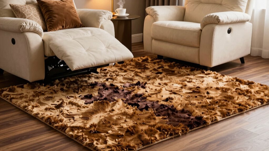 top thick recliner rugs