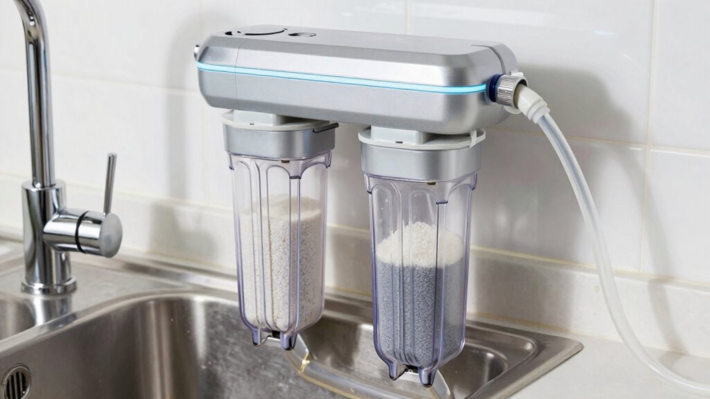 top under sink filter systems