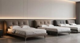 top wall hugger bed bases