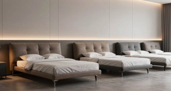 top wall hugger bed bases