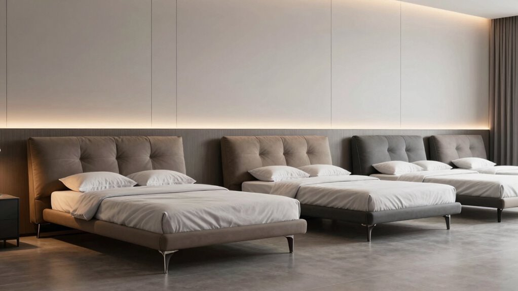 top wall hugger bed bases