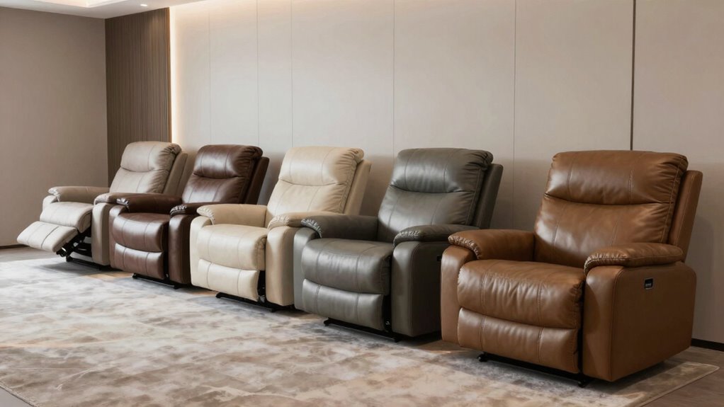 top wall hugger recliners