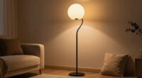 top warm light floor lamps