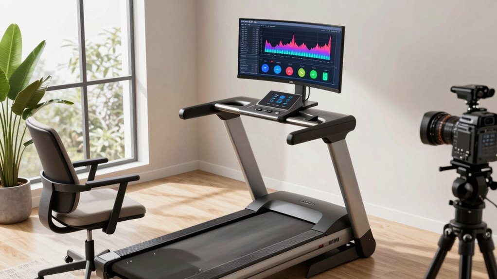 treadmill features for workspace