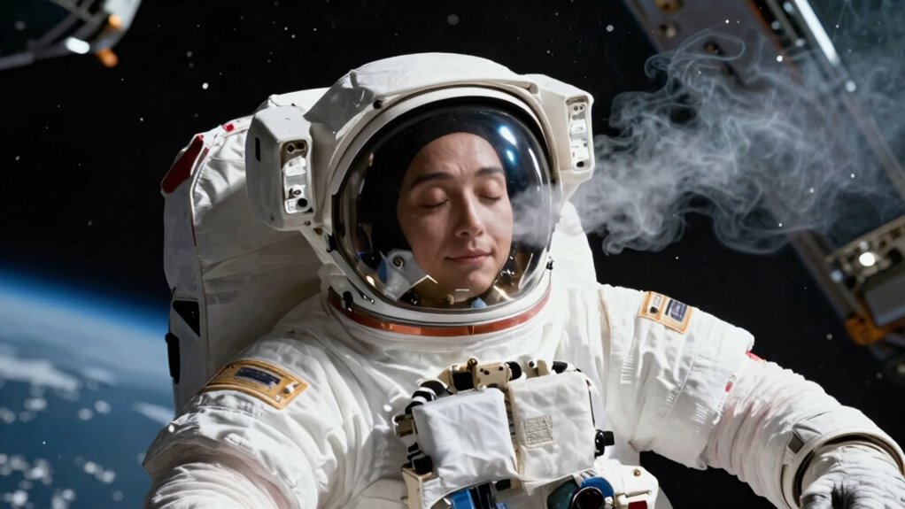 zero g breathing adapts naturally