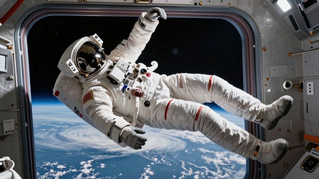 zero gravity elongates spine