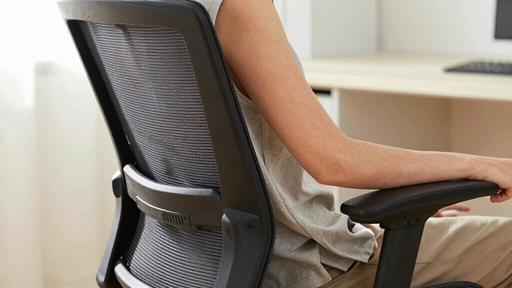 adjust chair for long torso