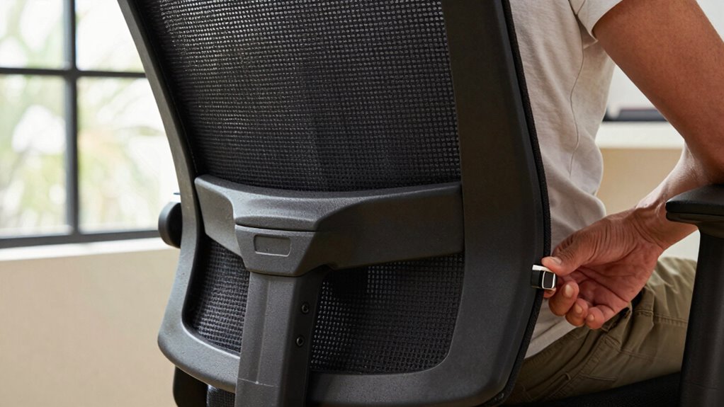 adjusting chair for back