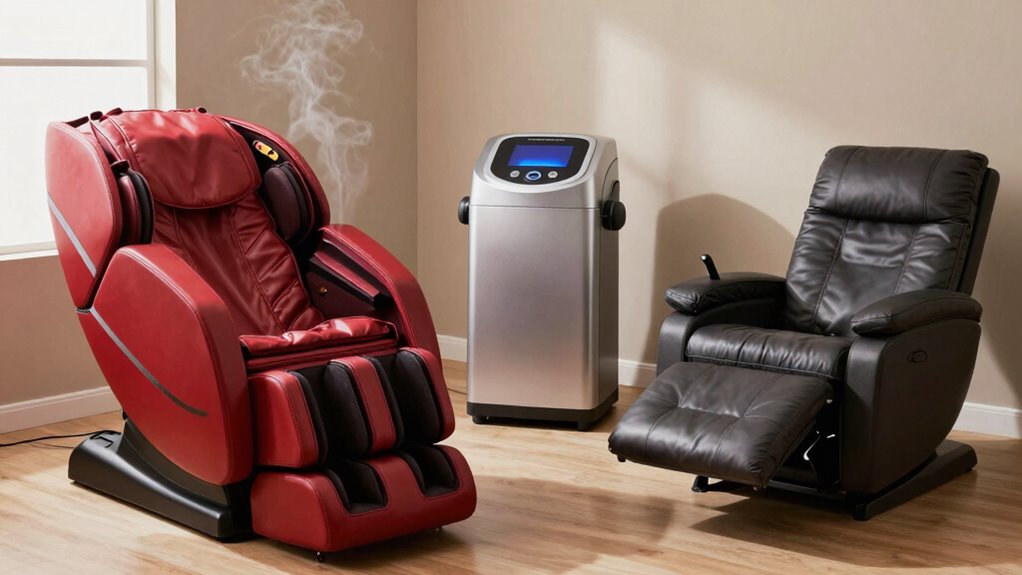 balanced heat compression recline