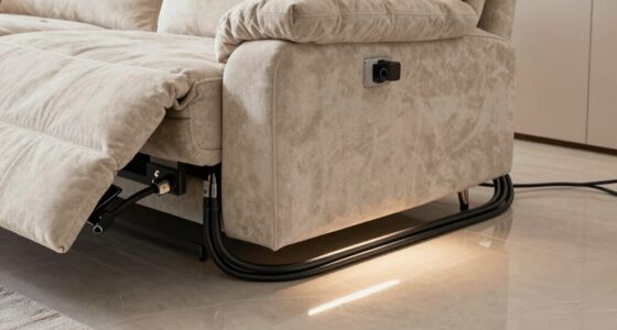 cable routing around furniture