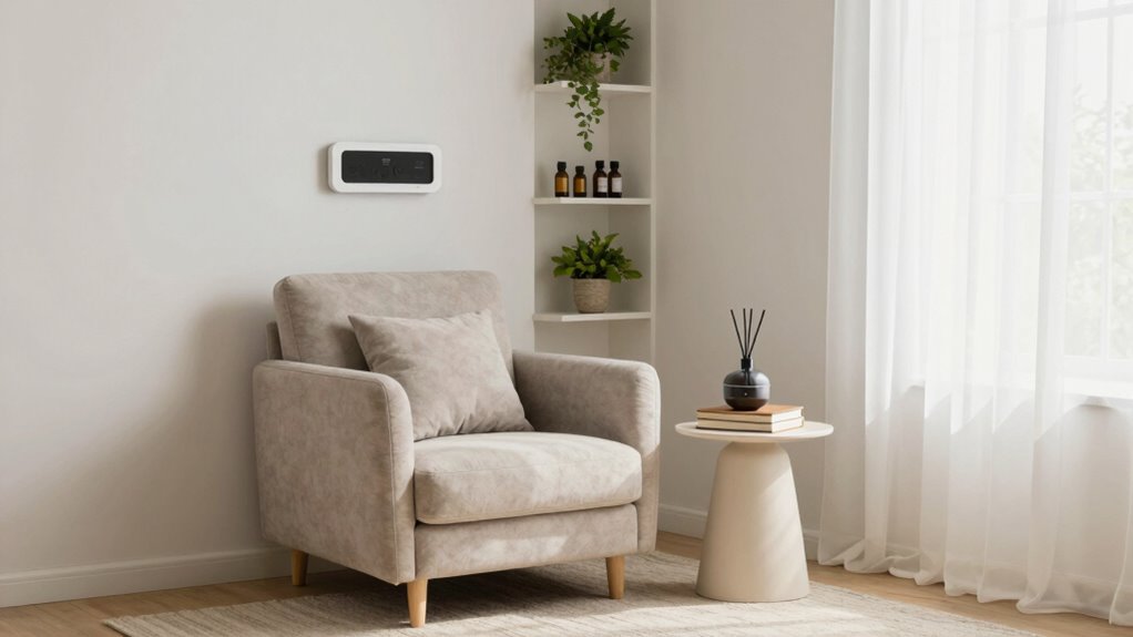 calm clutter free recovery nook