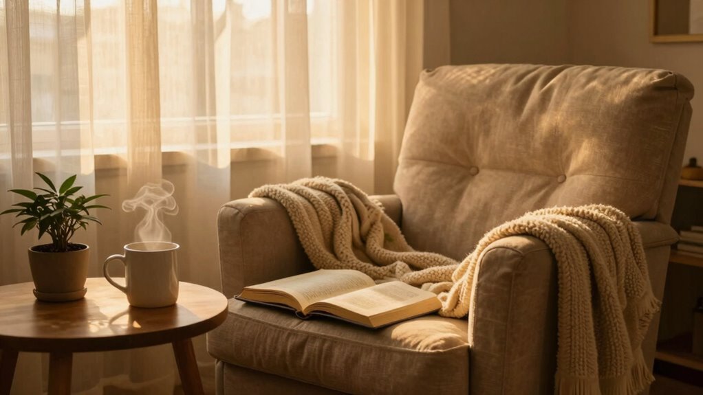 calming bedtime reading routine