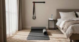 condo bedroom recovery setup