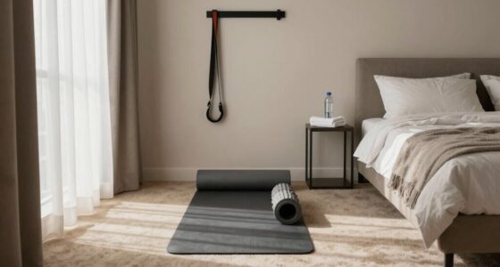condo bedroom recovery setup