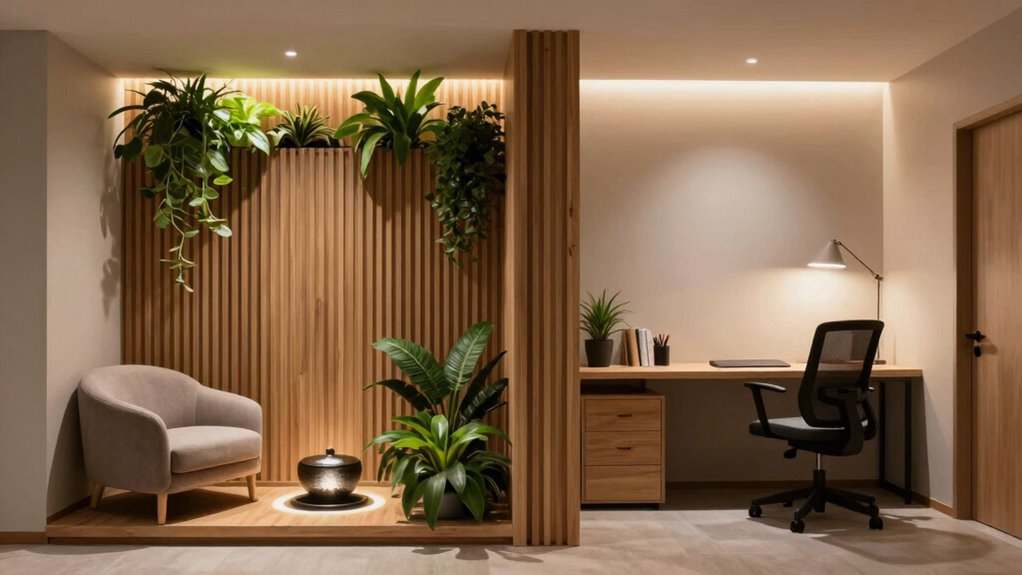 create distinct functional areas