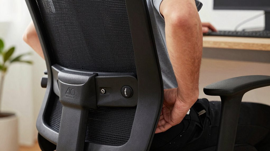 ergonomic chair adjustments prevent stiffness