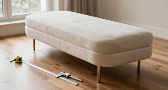 essential wellness furniture measurements