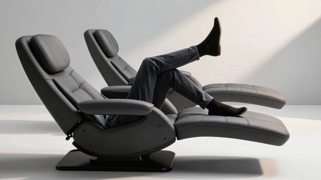 knee angle enhances comfort