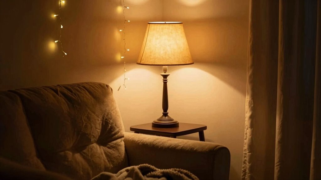 layered soothing ambient lighting