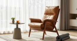 luxury chair morning routine