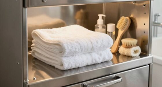 maintain clean towel warmers