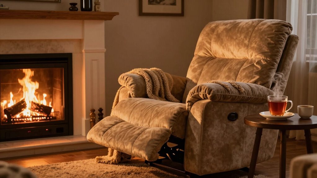 relax recline quiet rejuvenate