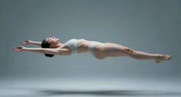 relaxed body in zero gravity