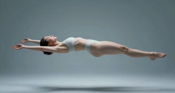 relaxed body in zero gravity