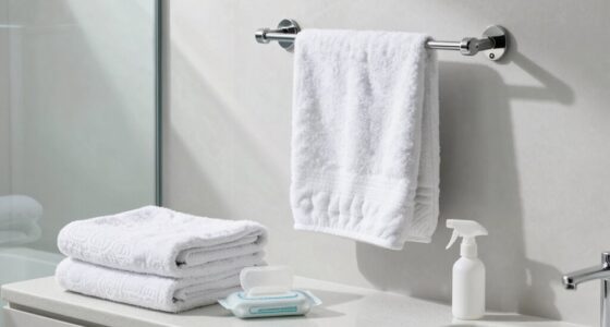 sanitize shared linens regularly