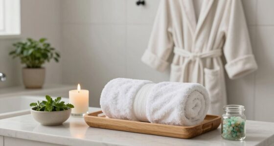simple relaxing home spa