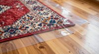 simple rug and floor guard